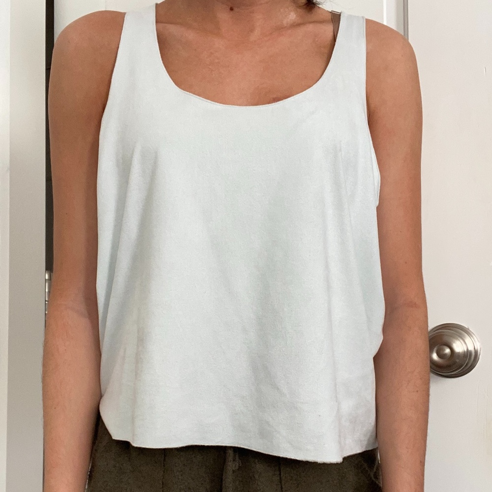 Baby Blue Brandy Melville Tank Top